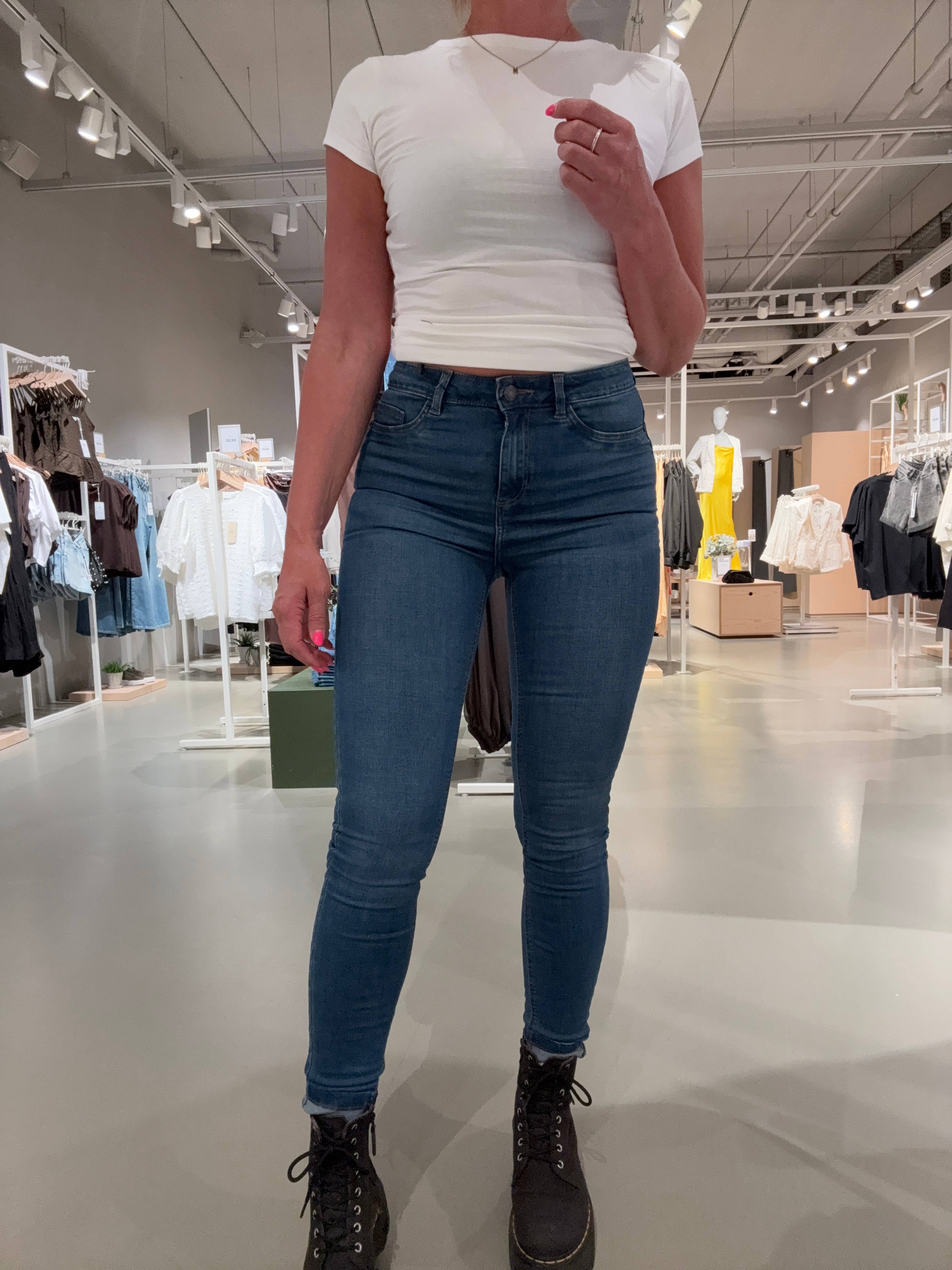 NMCALLIE Jeans - Medium Blue Denim